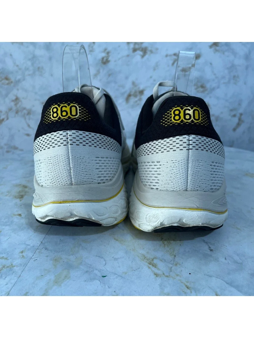 New Balance Fresh Foam X 860v14 Mens Sz 12 Running Shoes White Athletic Sneakers